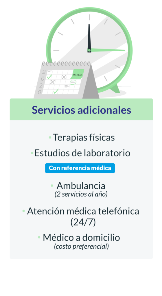 servicios adicionales médicos