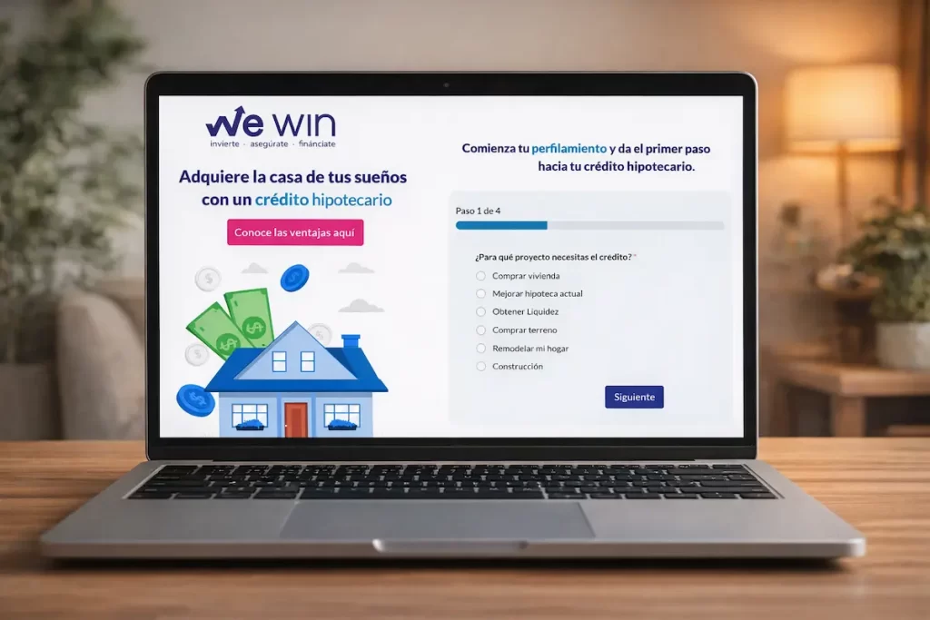 simula tu crédito en we win